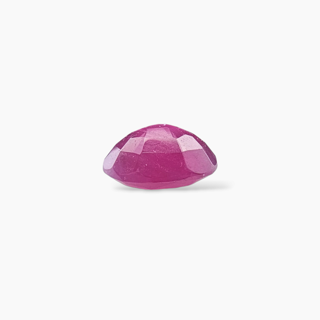 Natural Ruby Oval Cut 3.76 Carats From Mozambique No heat
