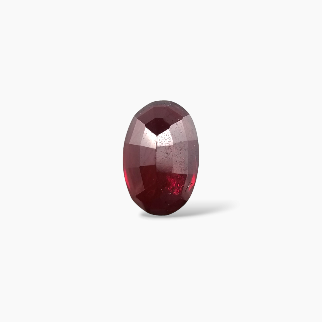 Natural Ruby Round Cut 1.54 Carat from Mozambique Deep Red Color