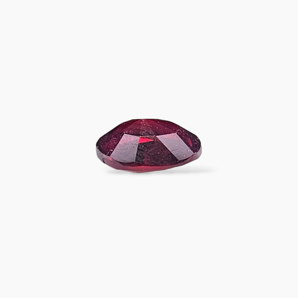 Charming 1.11 Carat Oval Natural Ruby Radiant Red Mozambique Origin