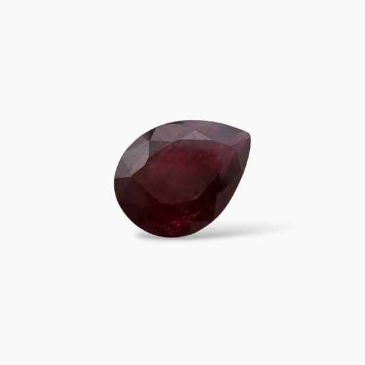 Gorgeous 1.32 Carat Pear Cut Ruby Natural Elegance Red | Mozambique Origin