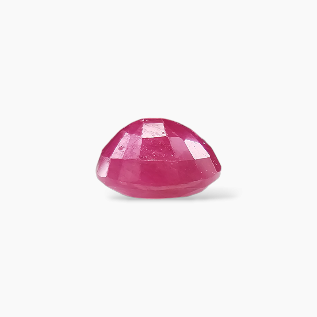 Radiant 1.56 Carat Oval Ruby Natural Beauty in Pink | Mozambique Origin