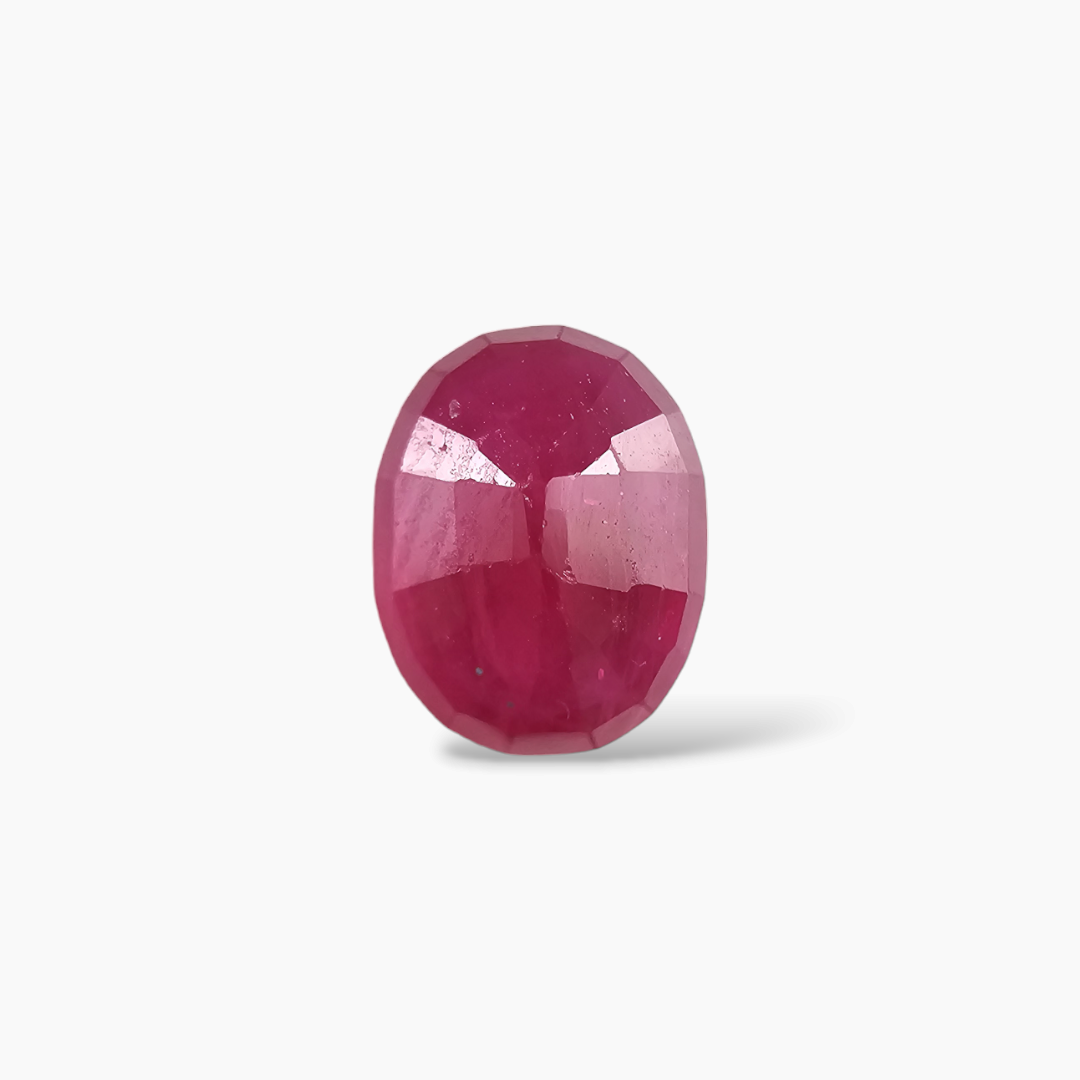 Radiant 1.56 Carat Oval Ruby Natural Beauty in Pink | Mozambique Origin