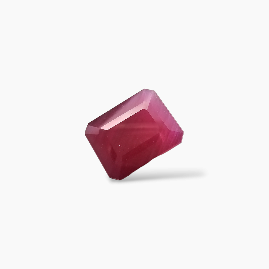 Dazzling 8.72 Carat Octagon Ruby Natural Splendor Pink Hue | Mozambique Origin