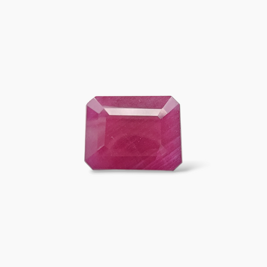 Dazzling 8.72 Carat Octagon Ruby Natural Splendor Pink Hue | Mozambique Origin