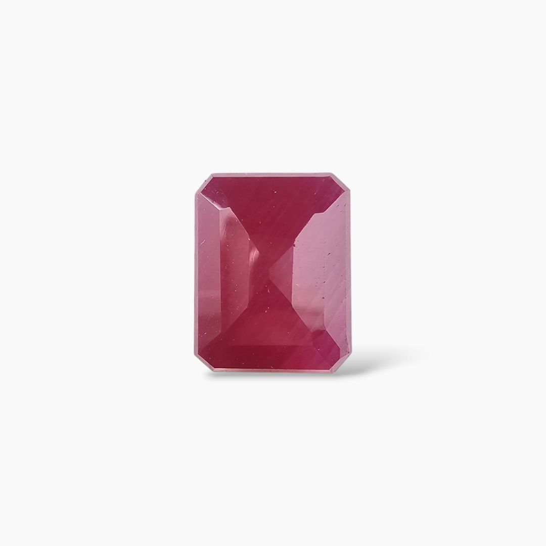 Dazzling 8.72 Carat Octagon Ruby Natural Splendor Pink Hue | Mozambique Origin