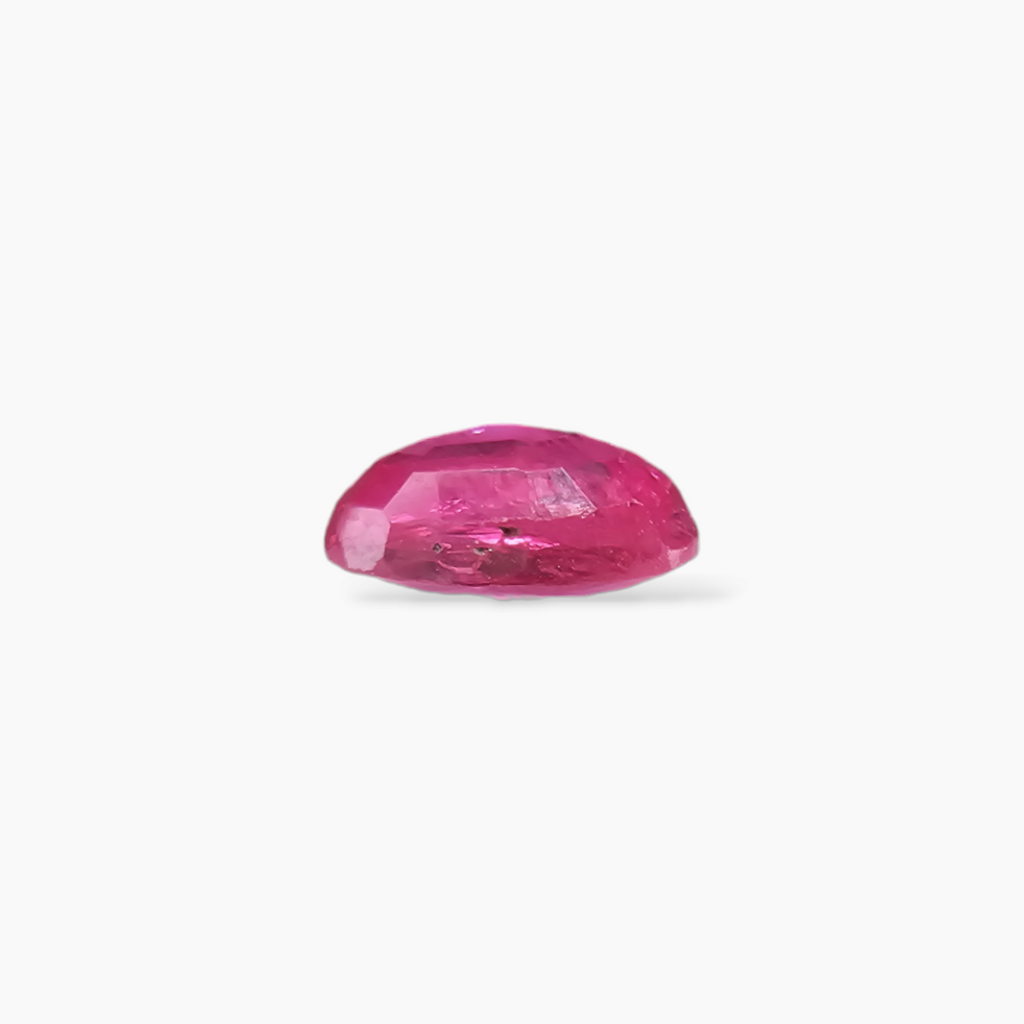 Buy Natural Ruby Gemstone 0.96 Carats in Oval Shape From Mozambique