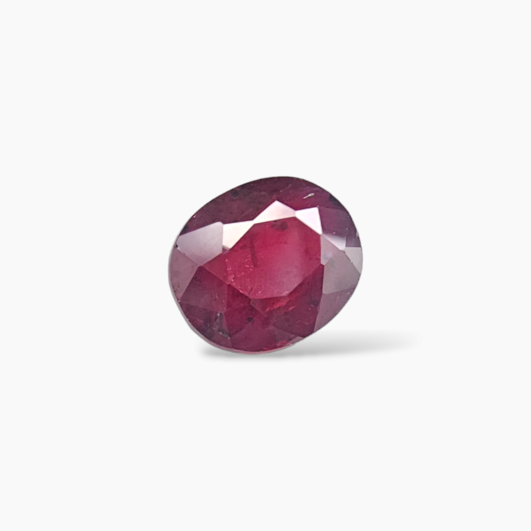1.68 Carat Oval Ruby Natural Rich Red | Mozambique Origin
