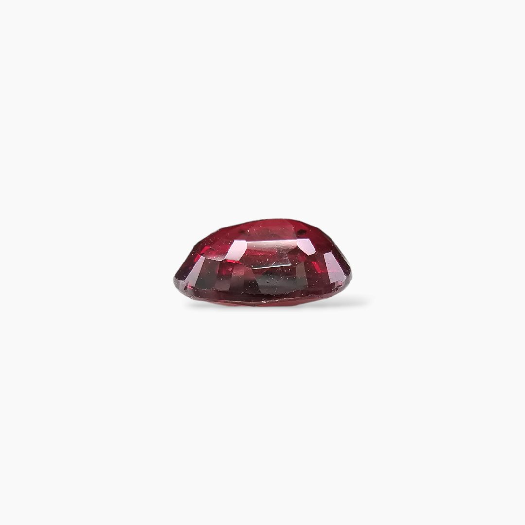 Natural Ruby Oval Cut 1.38 Carat from Mozambique in Red Color