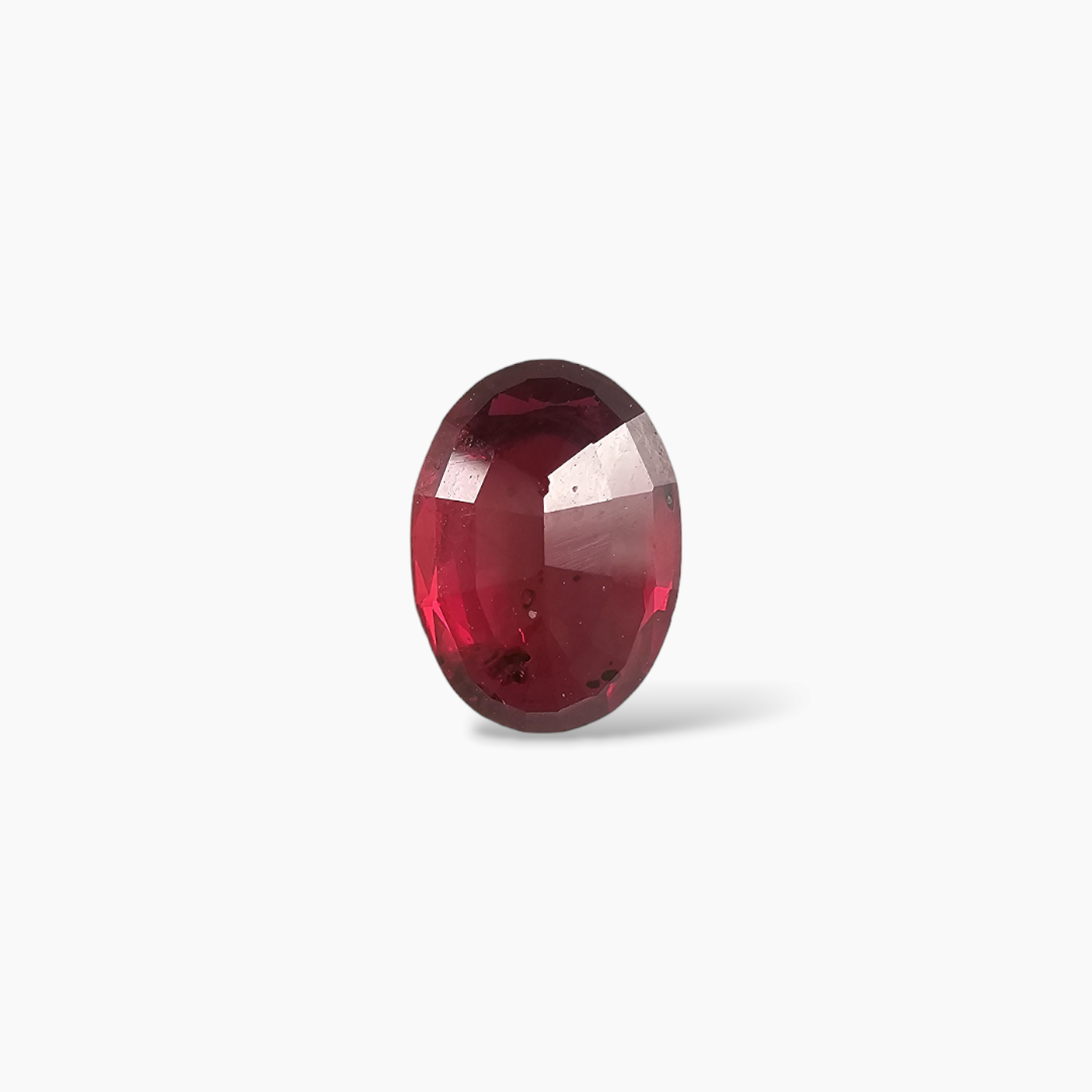 Natural Ruby Oval Cut 1.25 Carat  from Mozambique Red Color