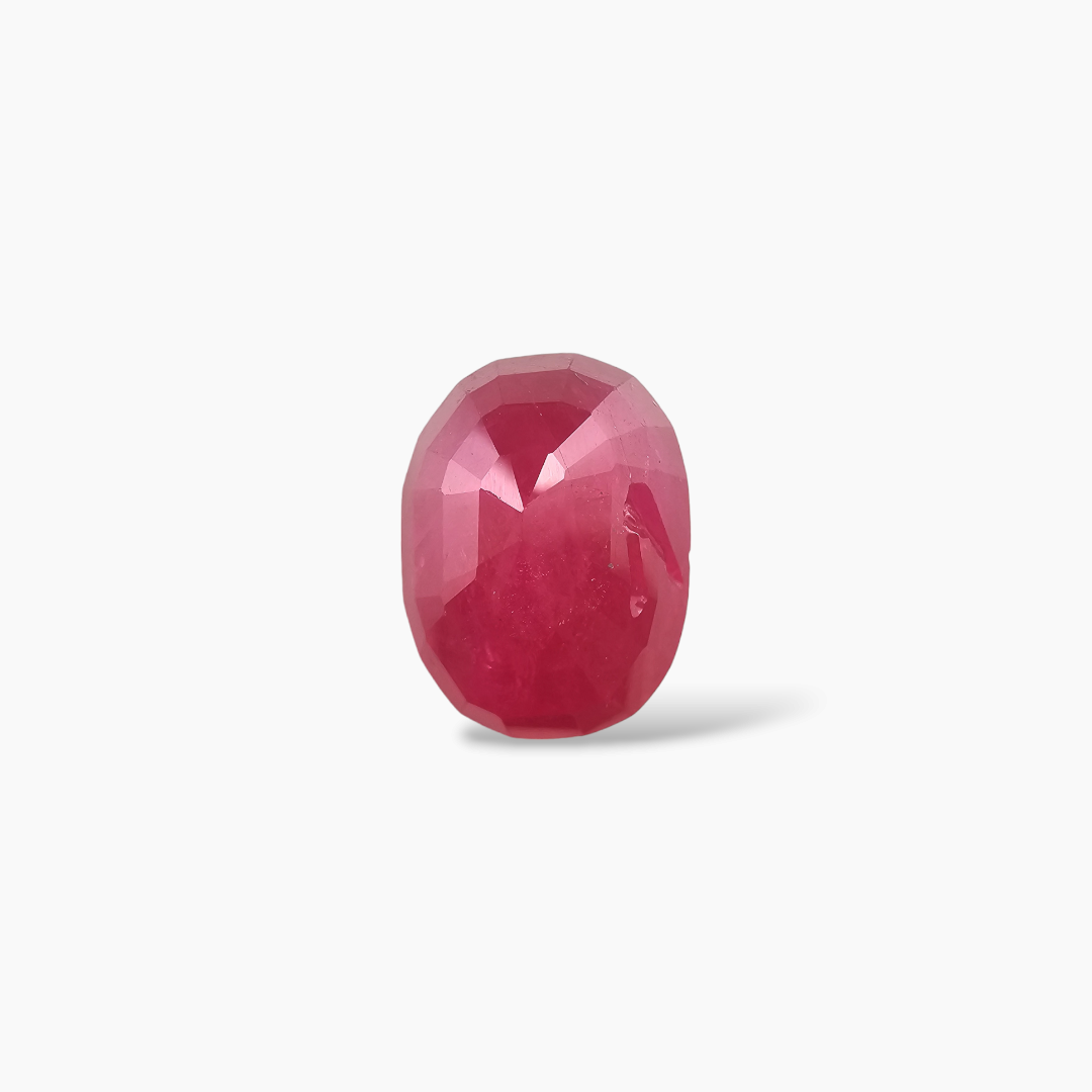 ruby oval 7 carats burma