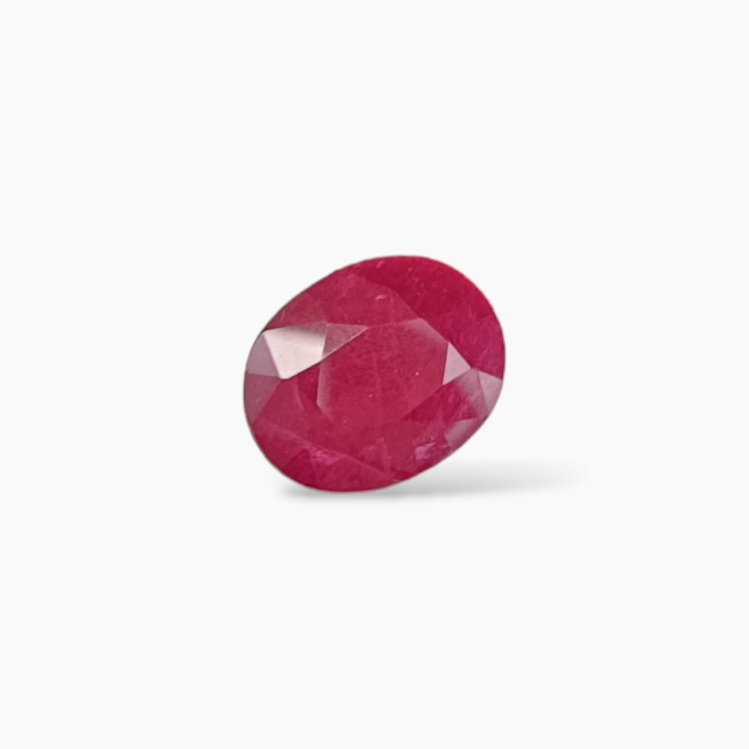Natural Ruby Oval 2.22 Carats from Burma - Certified by IDL (Yaqoot stone)