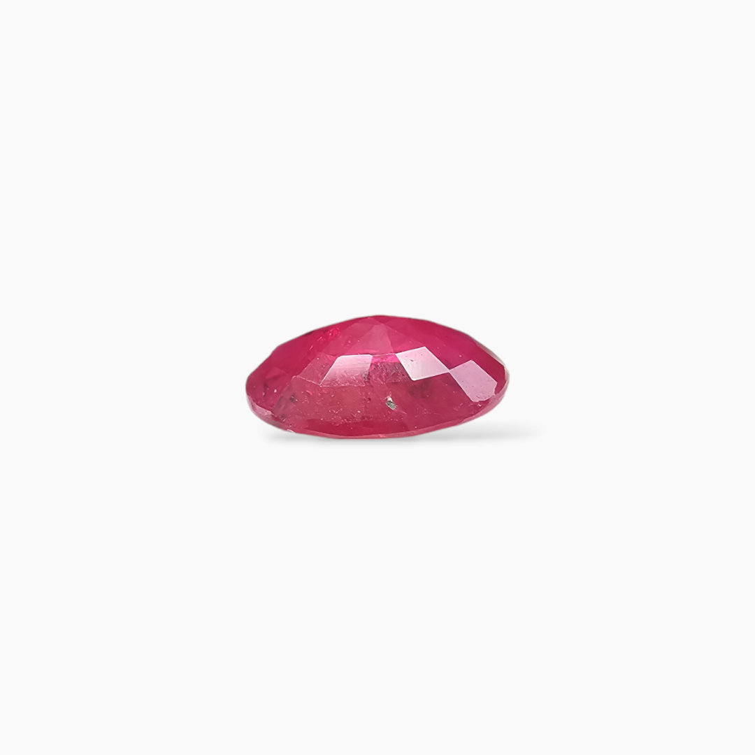 Mozambique Origin 1.26 Carats Natural Ruby in Red Color for Sale
