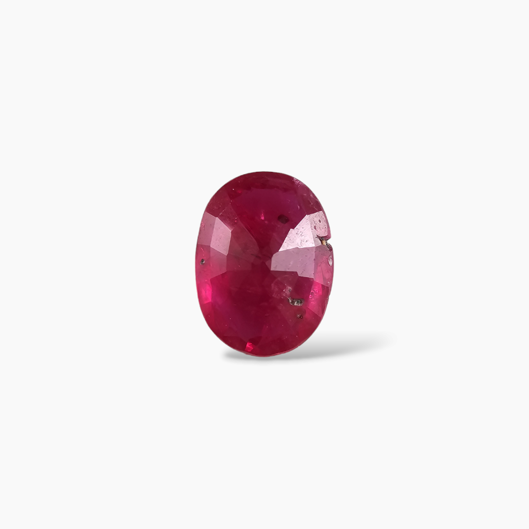 Mozambique Origin 1.26 Carats Natural Ruby in Red Color for Sale
