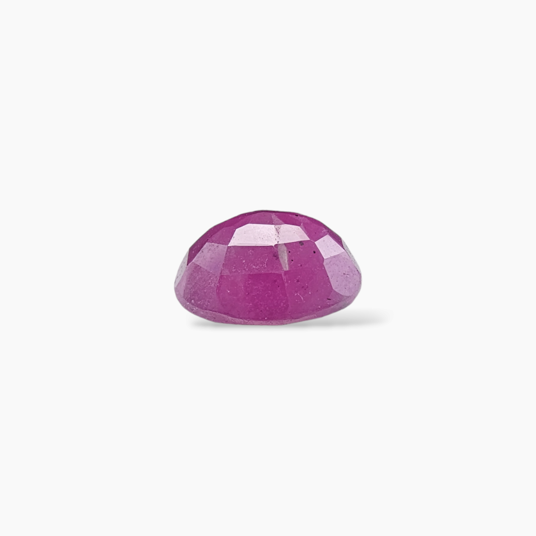 Mozambique Gemstone of Natural Ruby in Pink 4.12 Carats Oval Shape