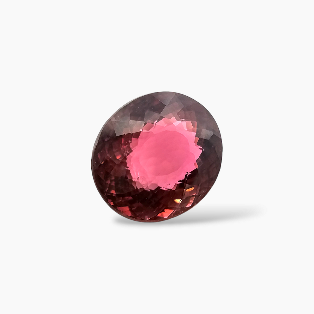 Natural Pink Tourmaline Oval Cut 4.70 Carats From Africa in 11 by 9.5 mm