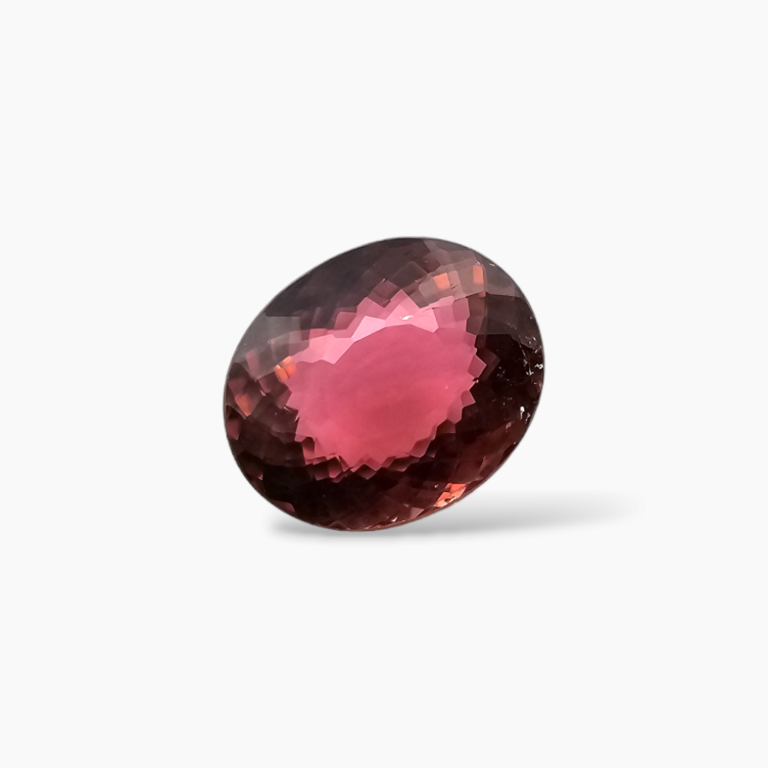 Pink Tourmaline in Oval Shape from Africa Natural Gemstone 10 by 8.3 mm for Sale