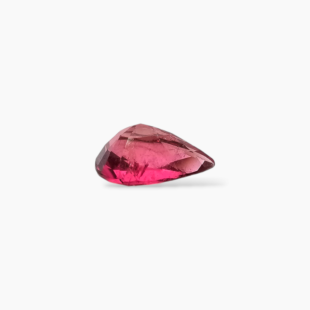 Pink Tourmaline Natural in Pear Cut From Africa 2.68 Carats with 11.5 by 8 MM