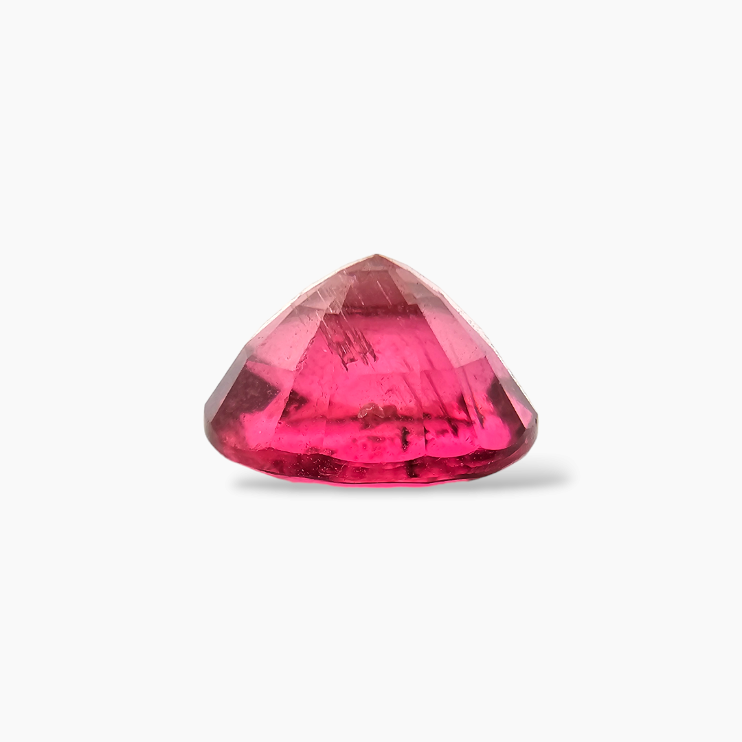 Natural Pink Tourmaline 3.16 Carats From Africa in Oval Shape 9.5 by 8.5 mm