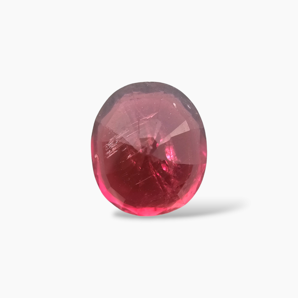 Natural Pink Tourmaline 3.16 Carats From Africa in Oval Shape 9.5 by 8.5 mm