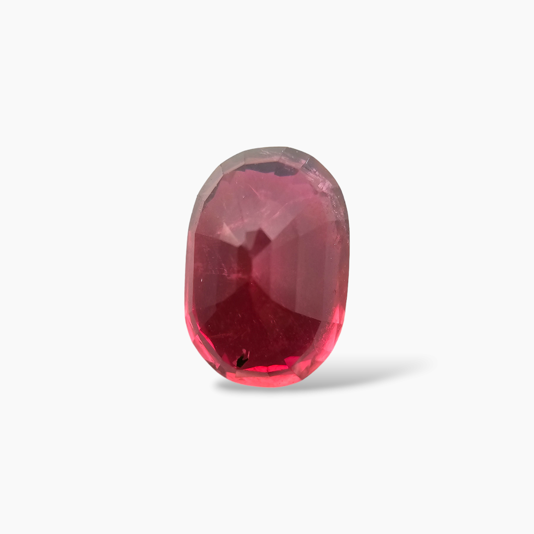 Natural Pink Tourmaline Natural from Africa in 3.91 Carats with 11 by 7 mm
