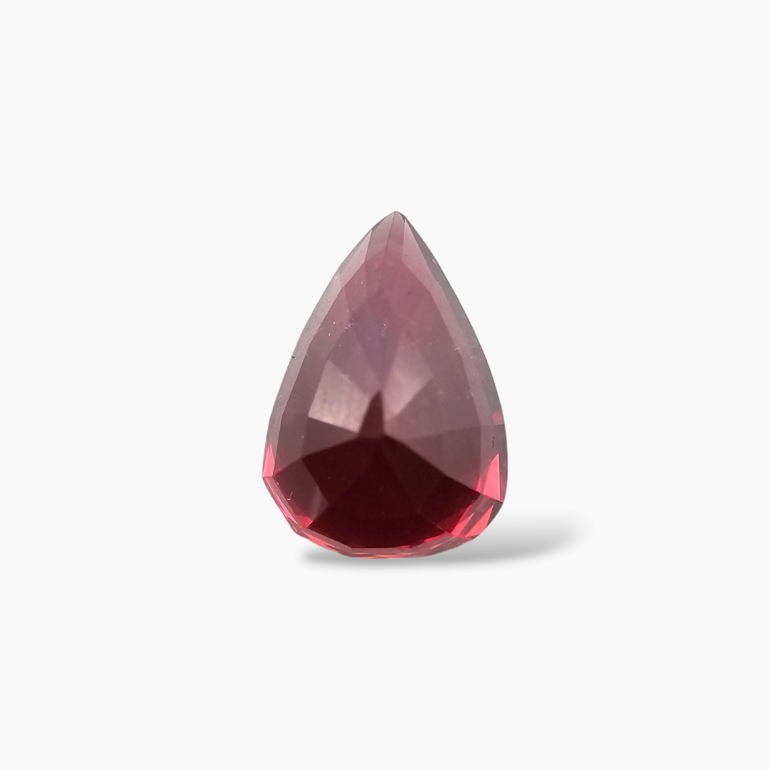 Natural Rubellite Tourmaline Gemstone in 4.05 Carats with 11.5 by 8 mm Size