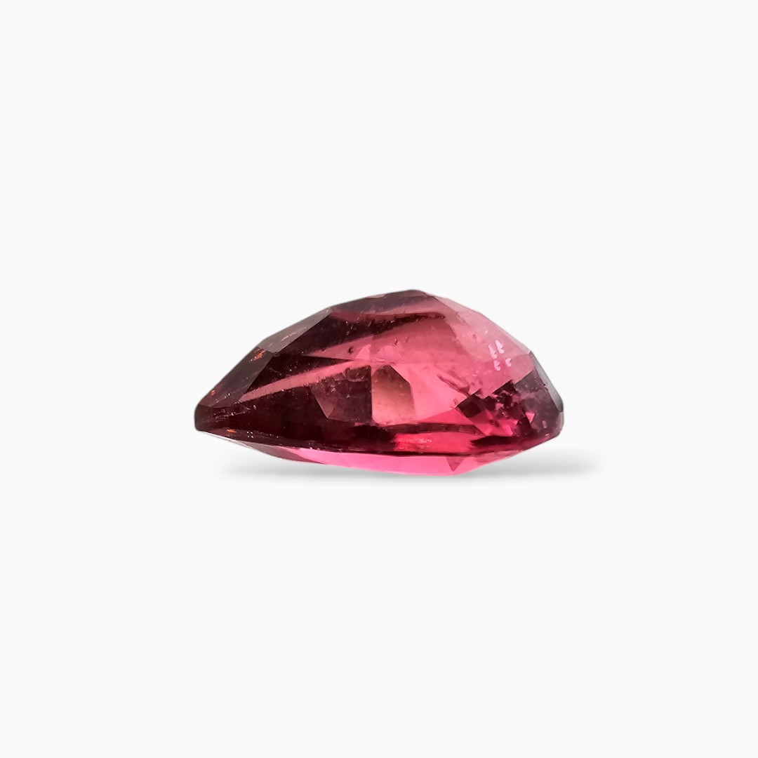 Africa Natural Rubellite Tourmaline Gemstone in 3.04 Carats for Sale