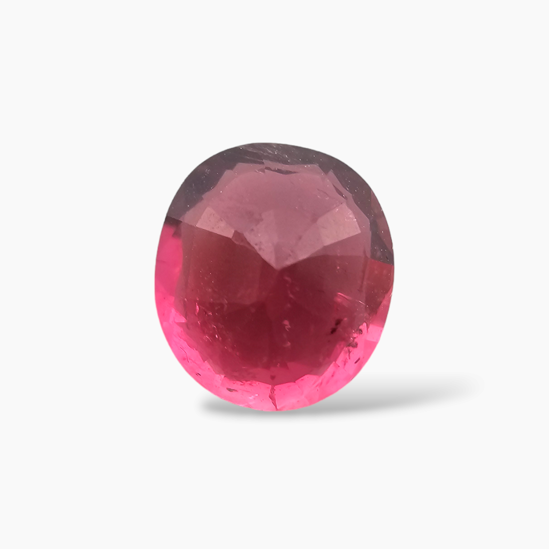 Natural Rubellite Tourmaline Oval Cut from Africa in 2.31 Carats and 8.8 by 8 MM