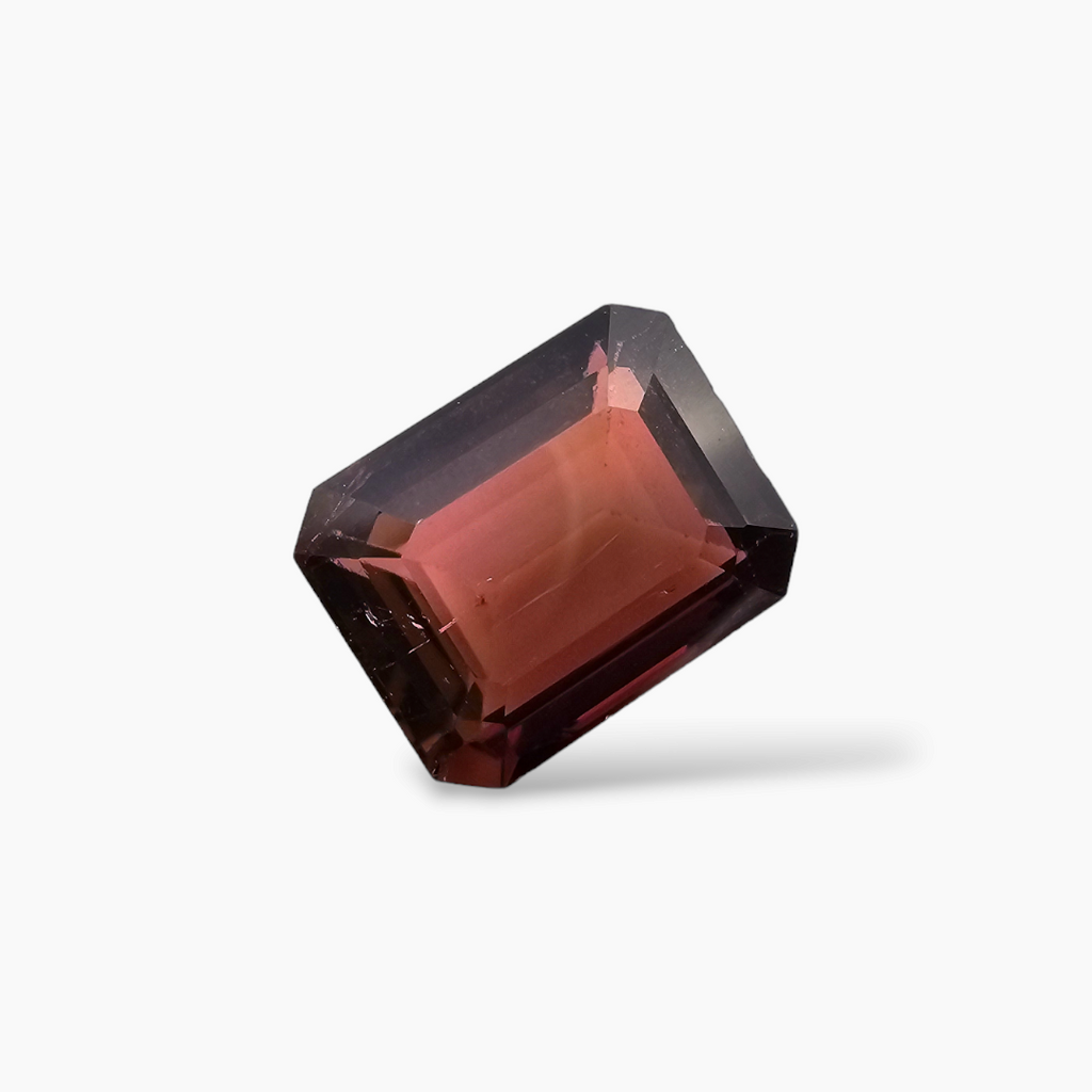 Natural Tourmaline Gemstone in Emerald Cut With 5.44 Carats Weight