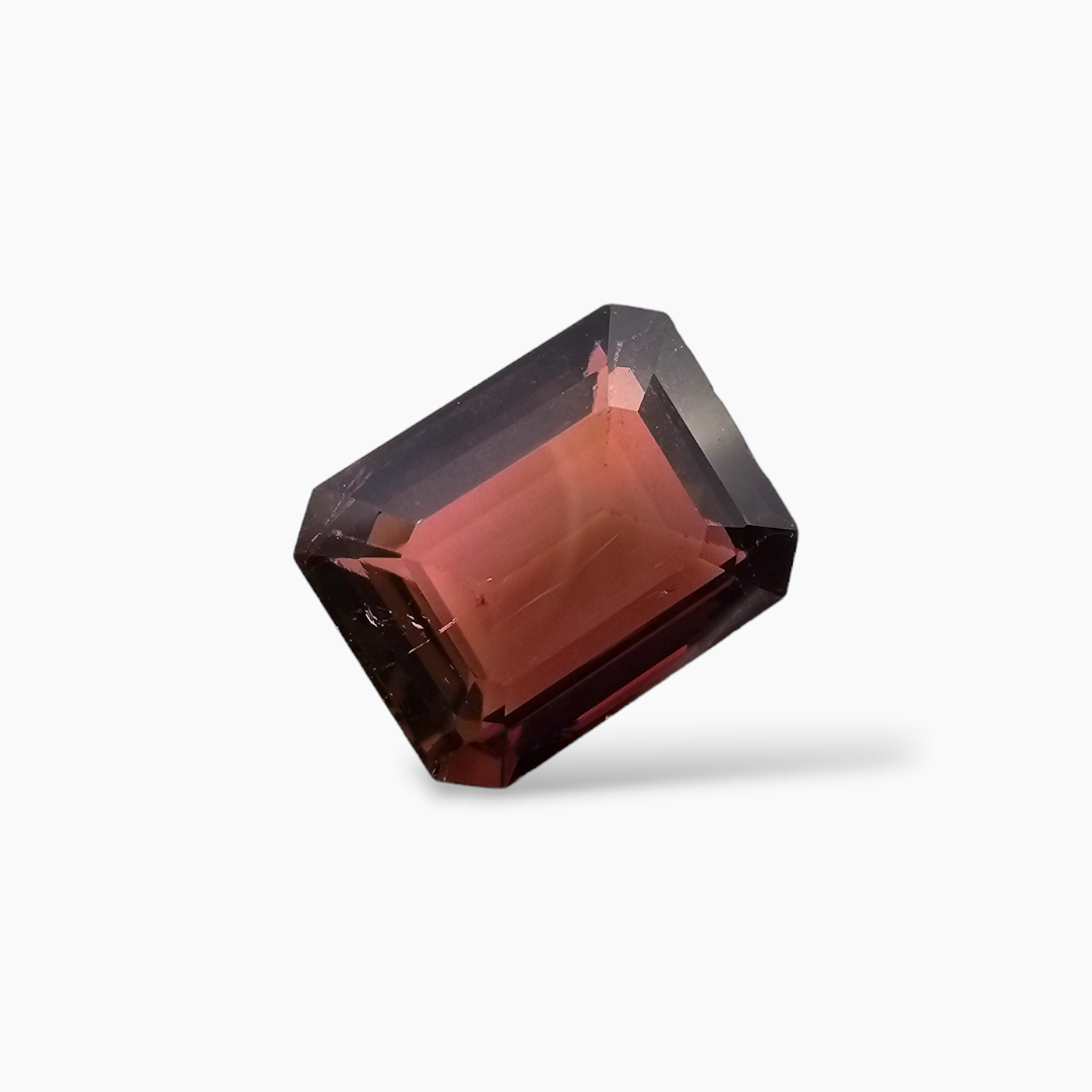 Natural Tourmaline Gemstone in Emerald Cut With 5.44 Carats Weight