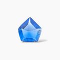 Fancy Shape Natural Blue Topaz in 50 Carats with 27 by 25 mm Size For Sale