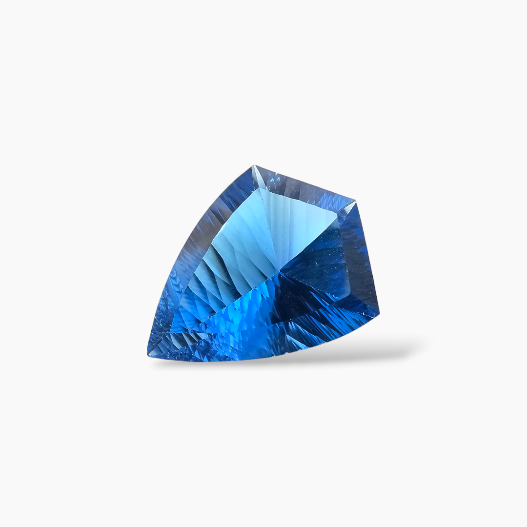 Natural Swiss Blue Topaz in Fancy Cut having 47 Carats Weight for Sale