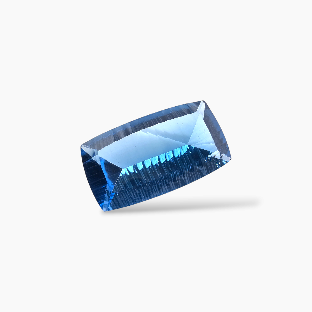 Natural Swiss Blue Biggest Topaz 64.76 Carats Weight for Sale