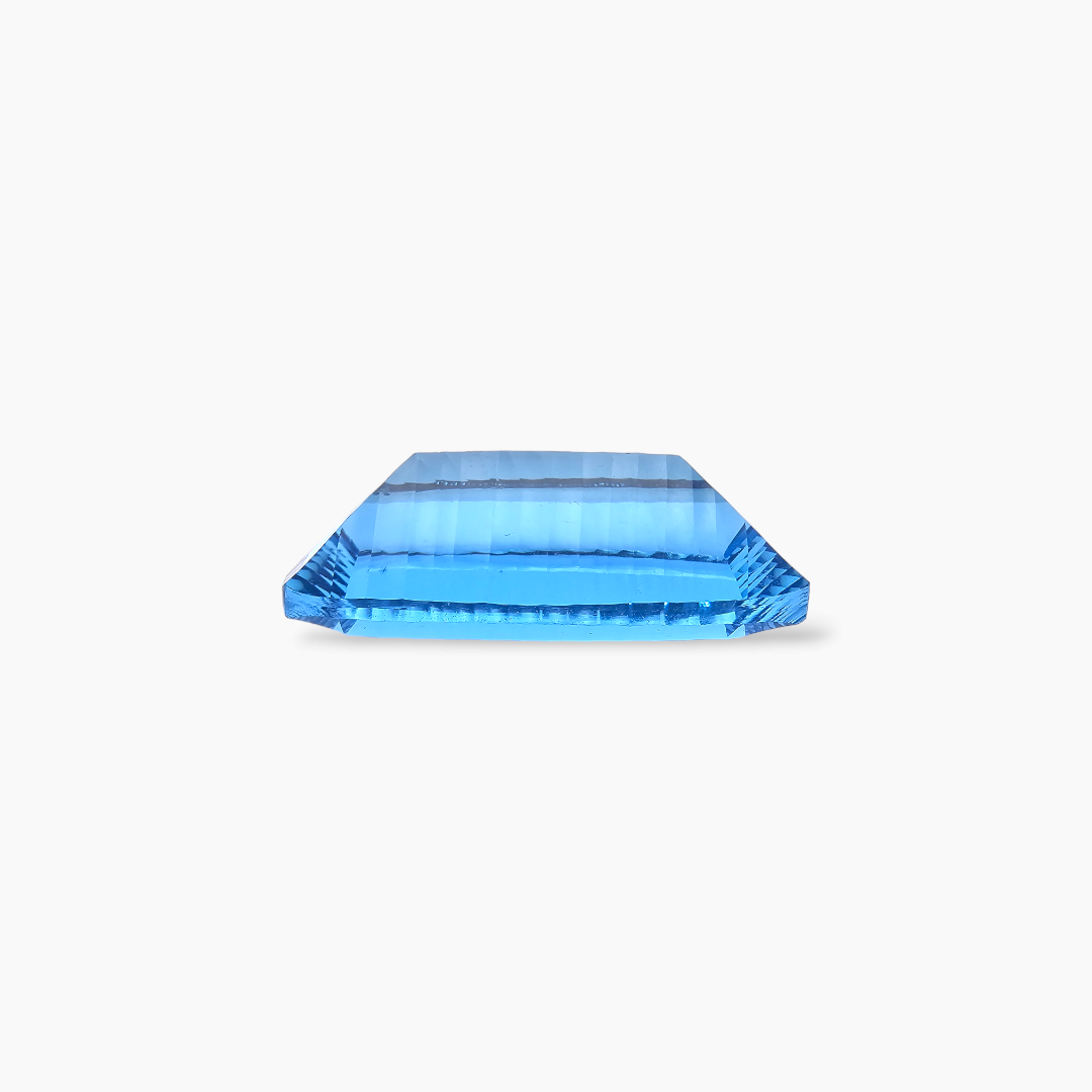 Natural Swiss Blue Biggest Topaz 64.76 Carats Weight for Sale