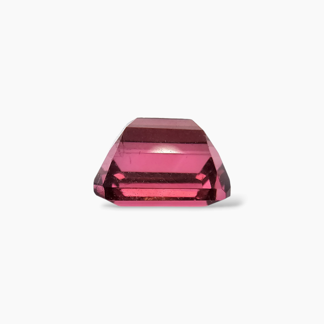 Natural Tourmaline Gemstone in 2.7 Carats with Emerald Cut Shape for Sale