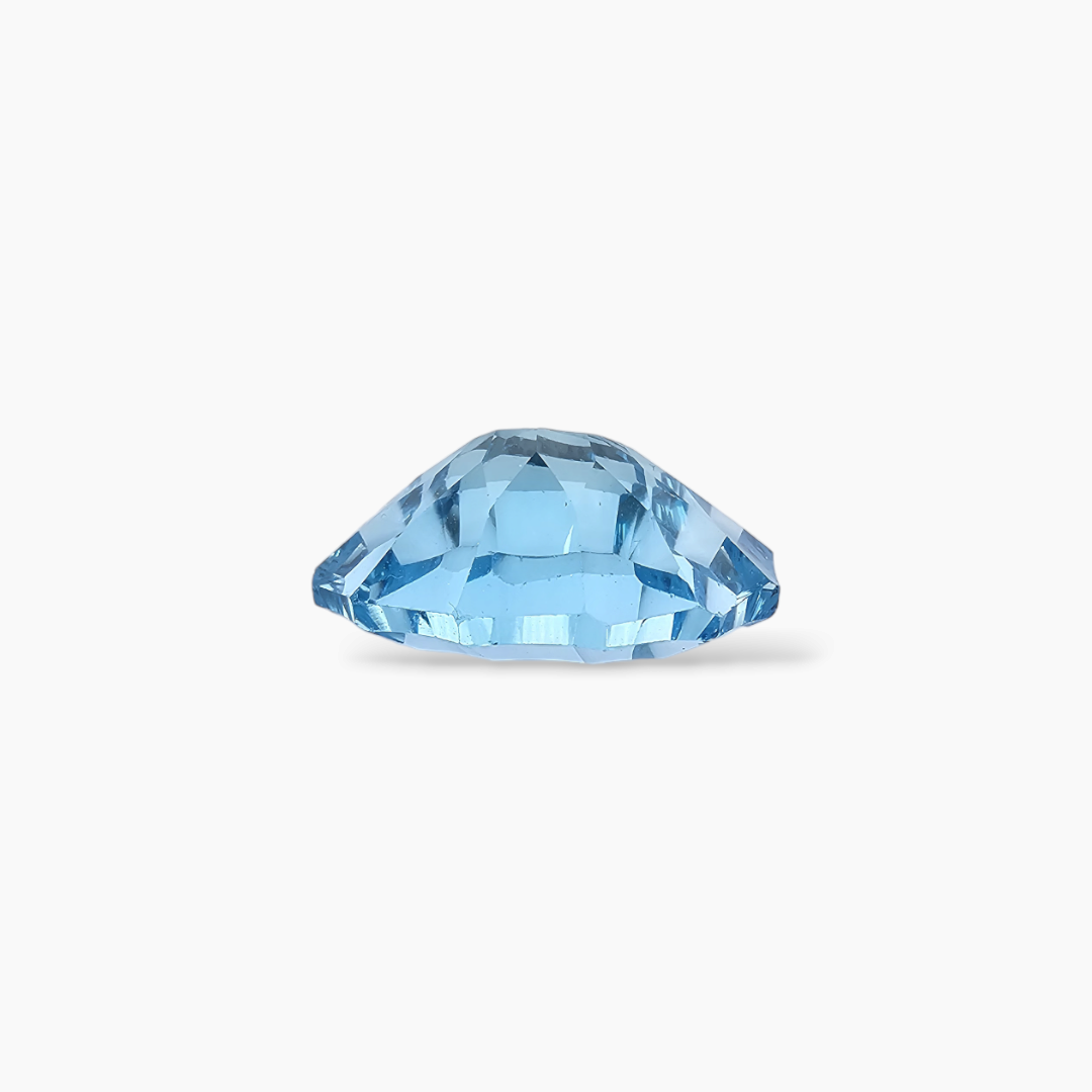 Natural Swiss Blue Topaz in 17.86 Carats in Fancy Cut from Africa