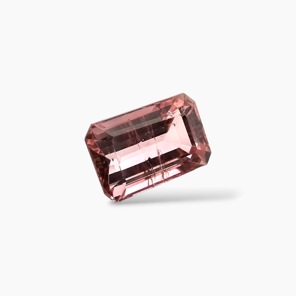 Natural Rubellite Tourmaline Gemstone in 5.77 Carats with 12 by 8 MM size for Sale