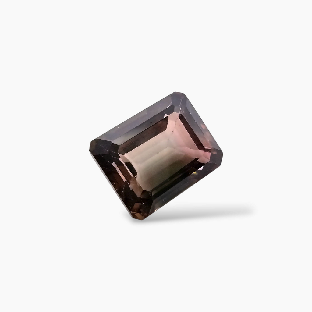 Natural Tourmaline in Three Shades Pink, Brown and Green 7.79 Carats