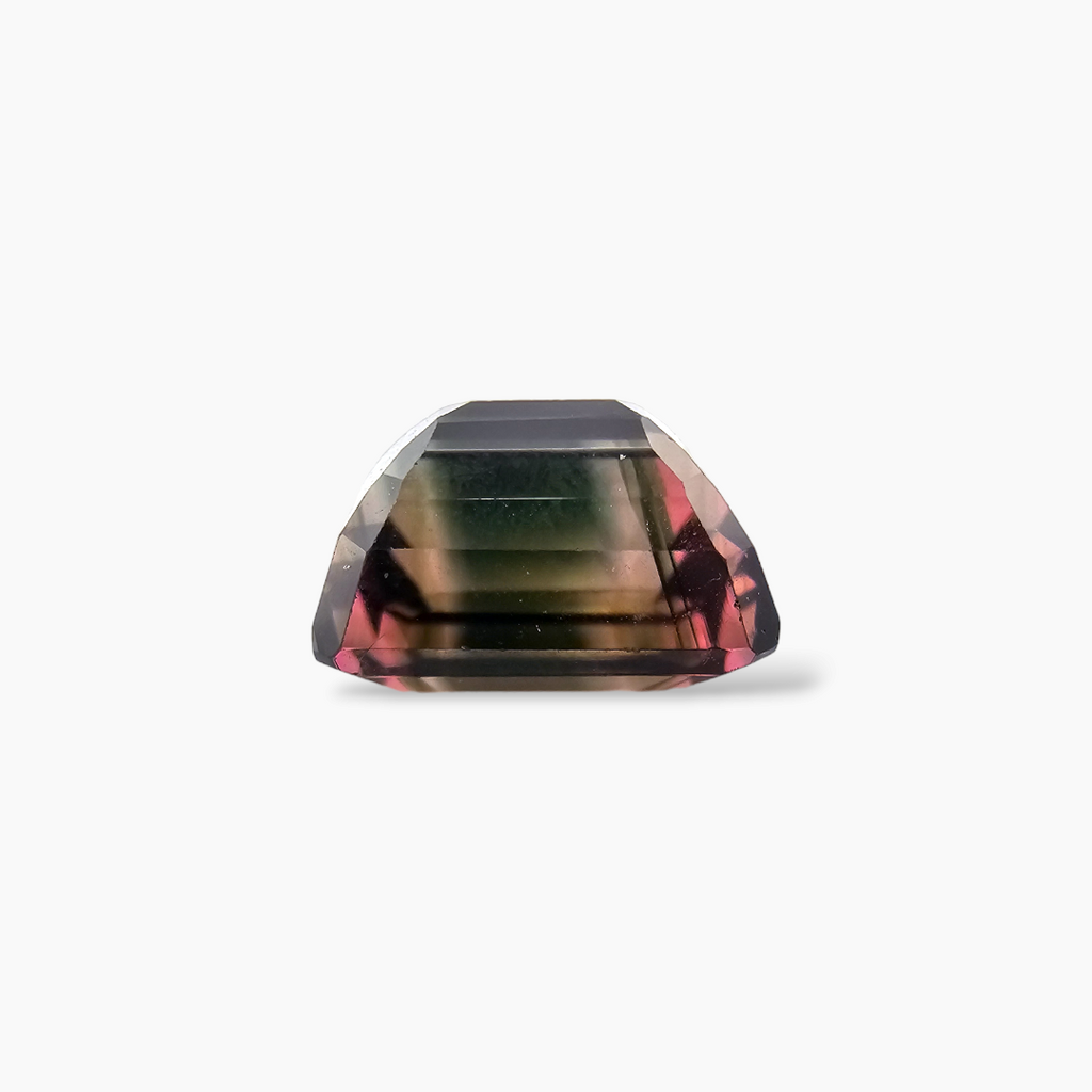 Natural Tourmaline in Three Shades Pink, Brown and Green 7.79 Carats
