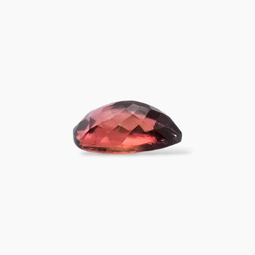 Natural Pink Tourmaline Pear Shape with 2.14 Carats Weight for Sale
