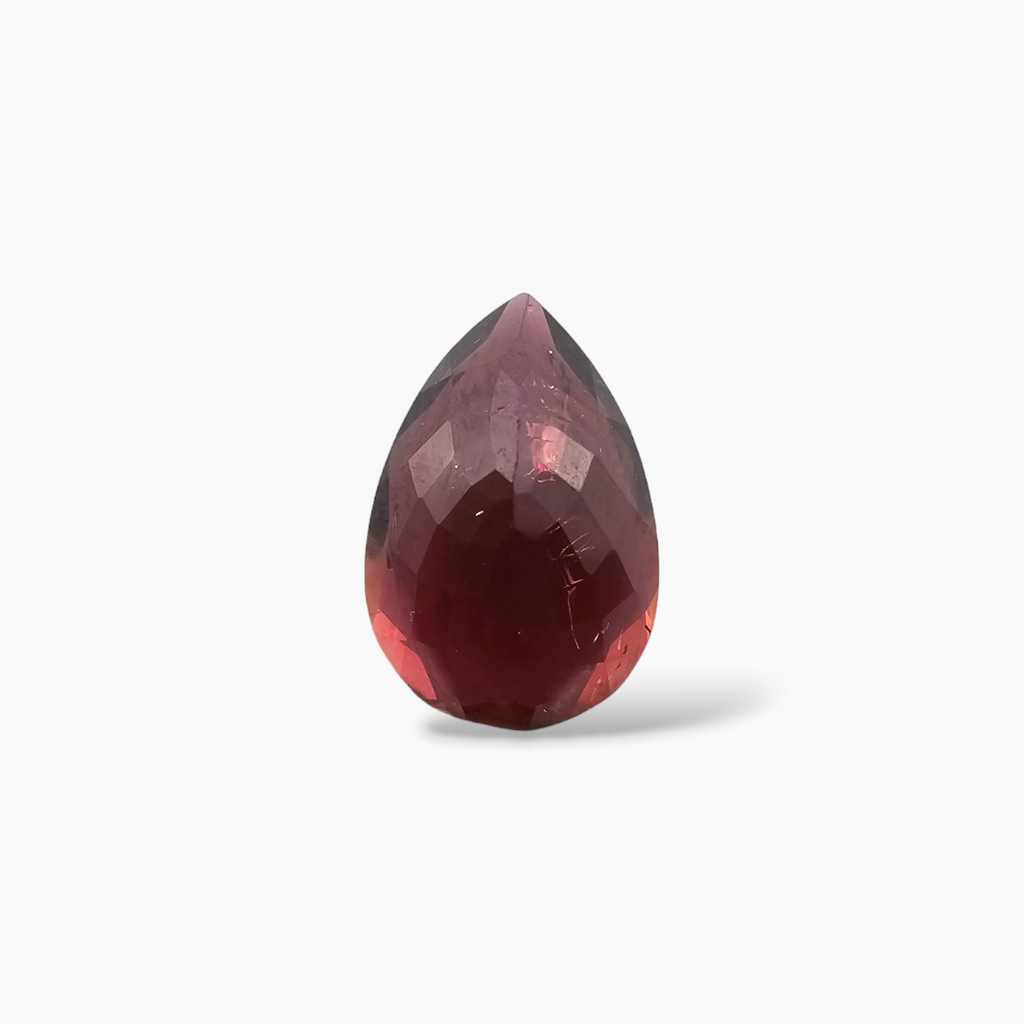 Natural Pink Tourmaline Pear Shape with 2.14 Carats Weight for Sale