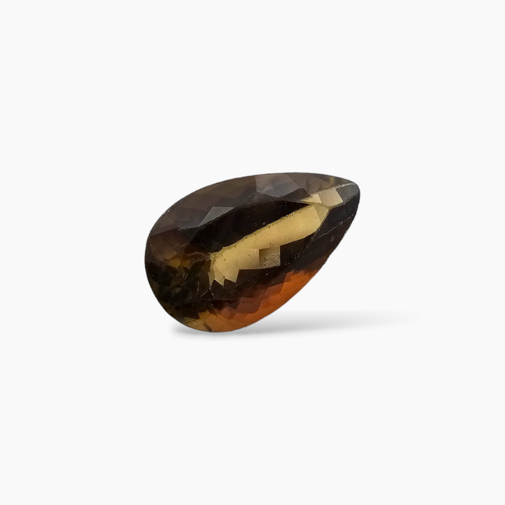 Natural Tourmaline in 3.16 Carats with Pear Cut From Africa for Sale