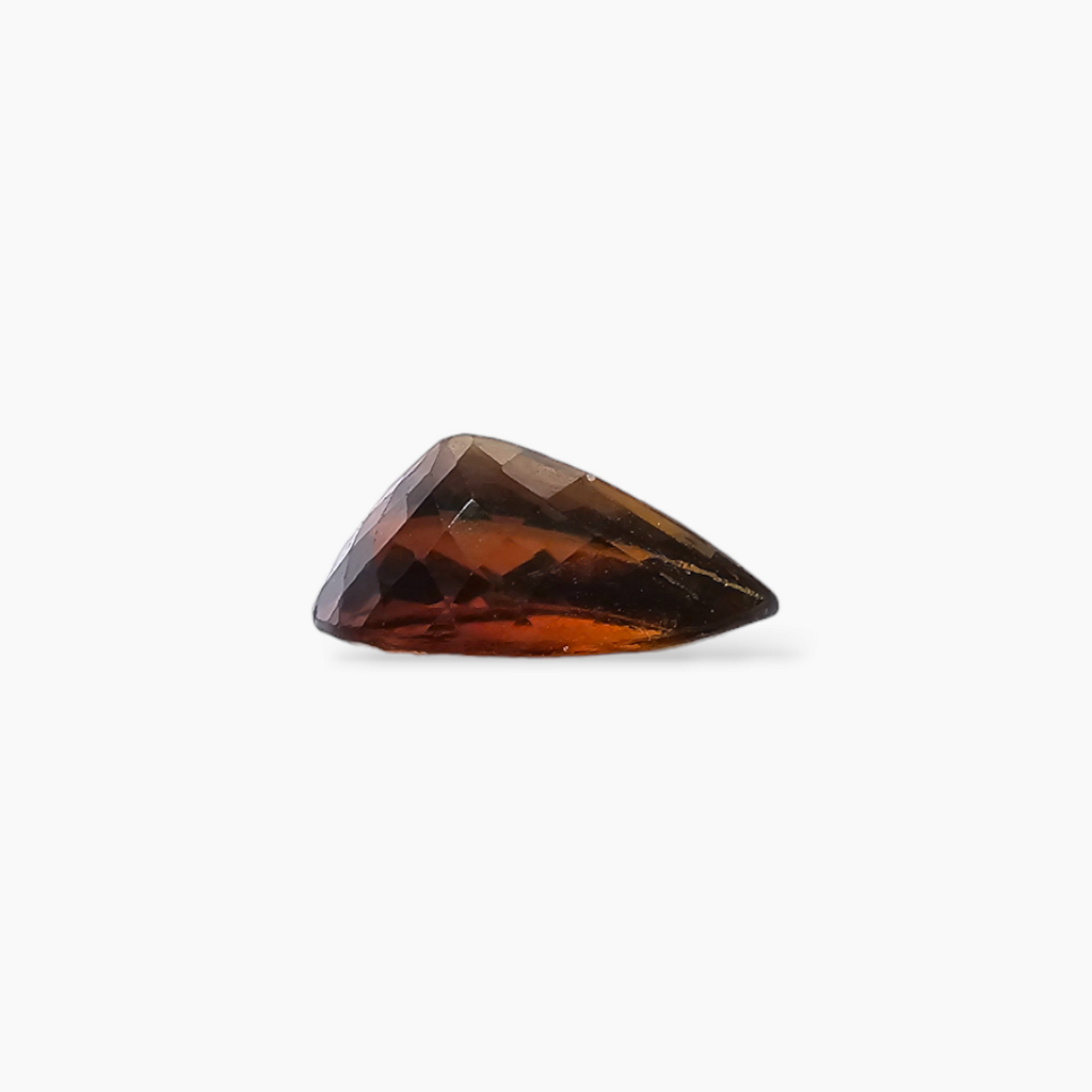 Natural Tourmaline in 3.16 Carats with Pear Cut From Africa for Sale