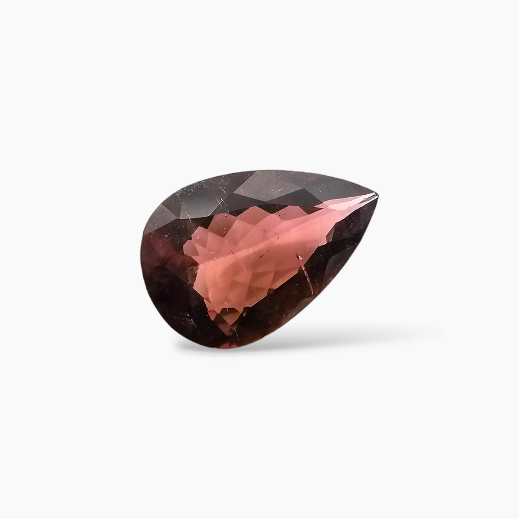 Natural Pink Tourmaline in Pear Cut 2.54 Carats Weight for Sale