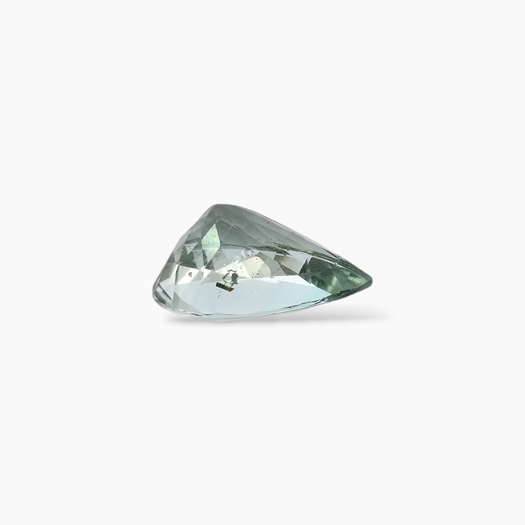 Natural Green Tourmaline Pear Cut in 2.77 Carats from Africa