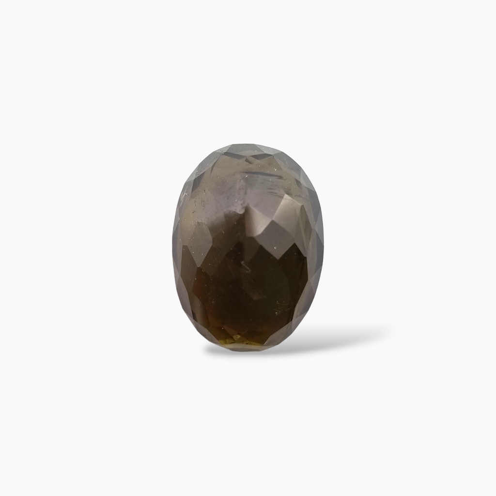 African Natural Green Tourmaline Stone Oval Shape in 3.52 Carats