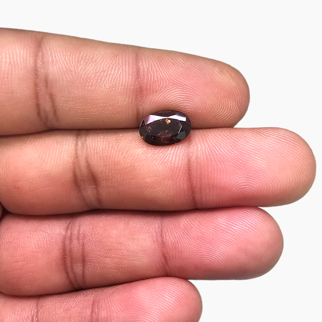 Natural Pink Tourmaline Oval Cut in 2.09 Carats Weight for Sale