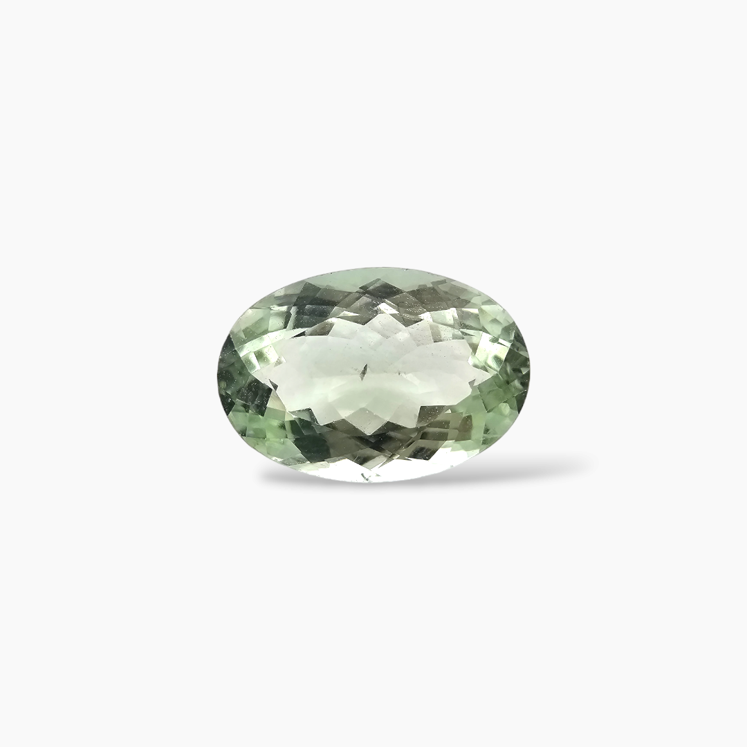 Natural Green Tourmaline Stone 4.53 Carats Weight in Oval Shape