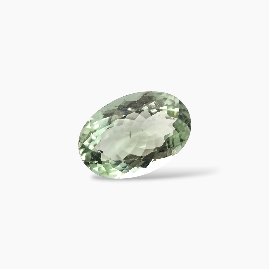 Natural Green Tourmaline Stone 4.53 Carats Weight in Oval Shape