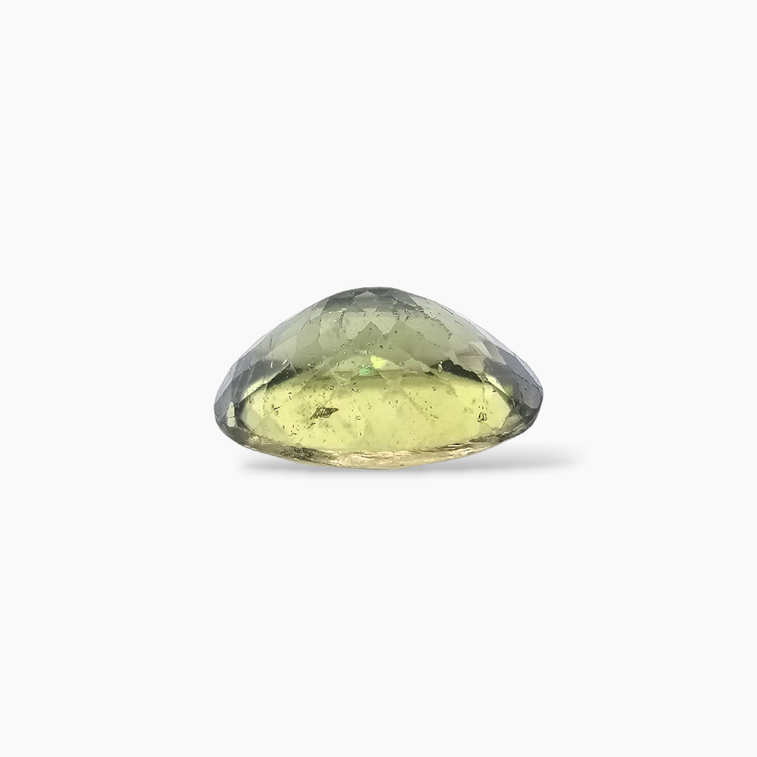 Natural Green Tourmaline Stone From Africa in 2.57 Carats for Sale