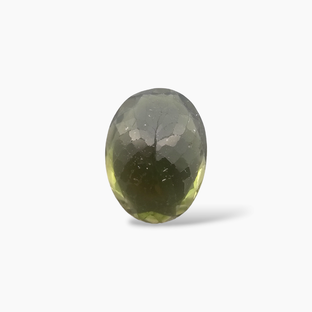 Natural Green Tourmaline Stone From Africa in 2.57 Carats for Sale